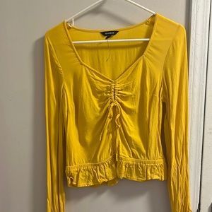 Express yellow top